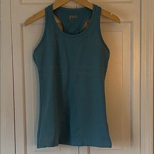TKO light blue Racerback Tank Top